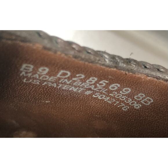 COLE HAAN Heels Women's 8B Black Mule Upper Leather Open Toe Slip On 205306 - Picture 2 of 9